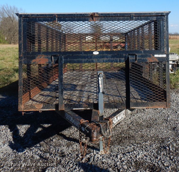 image for item FW9947 2003 Performance utility trailer