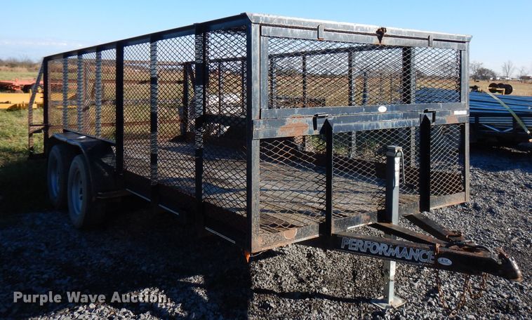 image for item FW9947 2003 Performance utility trailer
