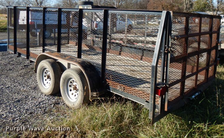 image for item FW9947 2003 Performance utility trailer