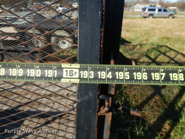 image for item FW9947 2003 Performance utility trailer