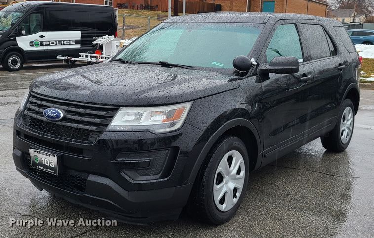 image for item GY9695 2016 Ford Explorer Police Interceptor  SUV