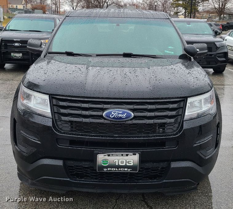 image for item GY9695 2016 Ford Explorer Police Interceptor  SUV