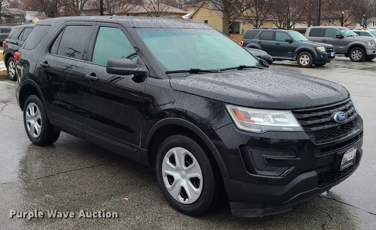 image for item GY9695 2016 Ford Explorer Police Interceptor  SUV