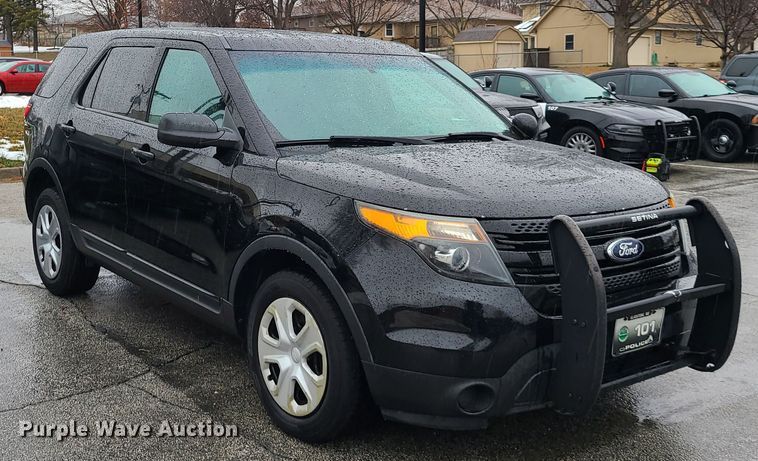 image for item GY9696 2013 Ford Explorer Police Interceptor  SUV