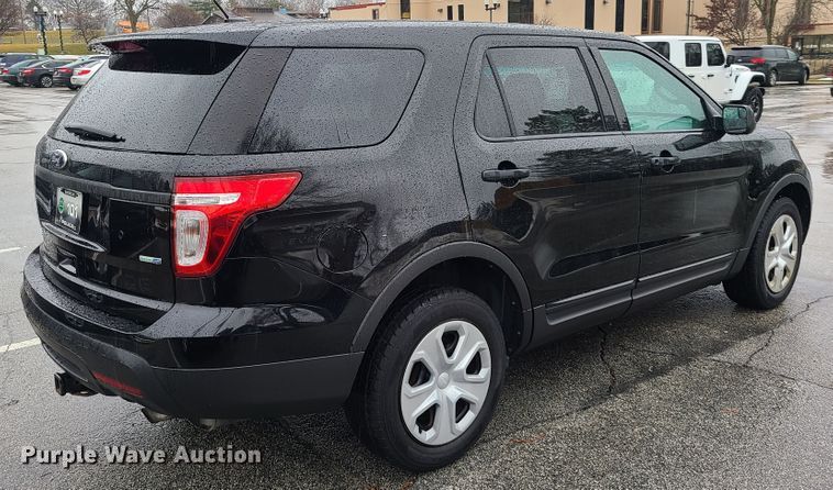 image for item GY9696 2013 Ford Explorer Police Interceptor  SUV