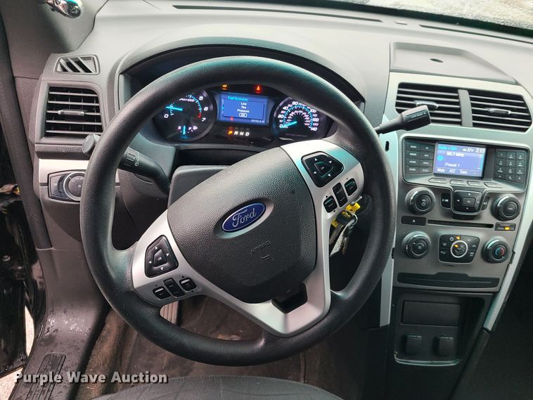 image for item GY9696 2013 Ford Explorer Police Interceptor  SUV