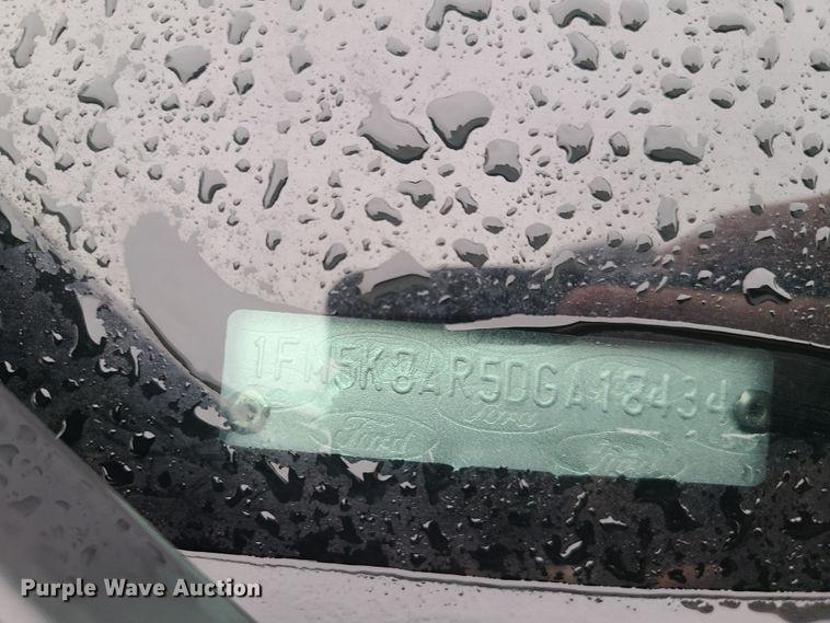 image for item GY9696 2013 Ford Explorer Police Interceptor  SUV