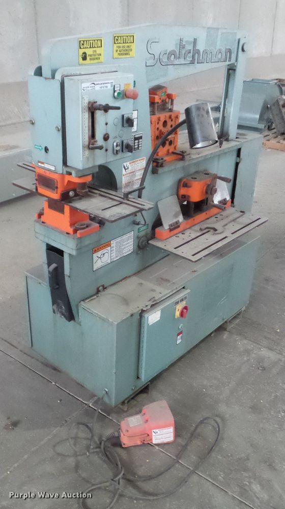 Scotchman 650924M iron worker in Roland, IA Item HF9799 sold