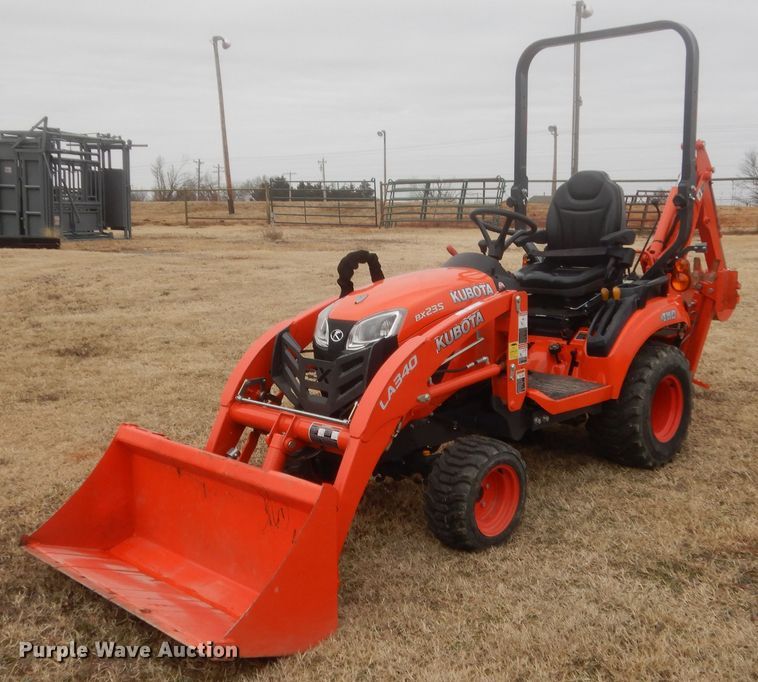image for item HG9764 2018 Kubota BX23S  MFWD tractor