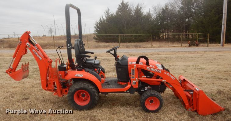 image for item HG9764 2018 Kubota BX23S  MFWD tractor