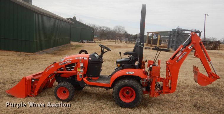 image for item HG9764 2018 Kubota BX23S  MFWD tractor