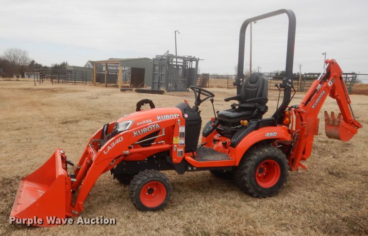 image for item HG9764 2018 Kubota BX23S  MFWD tractor