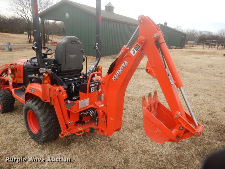 image for item HG9764 2018 Kubota BX23S  MFWD tractor