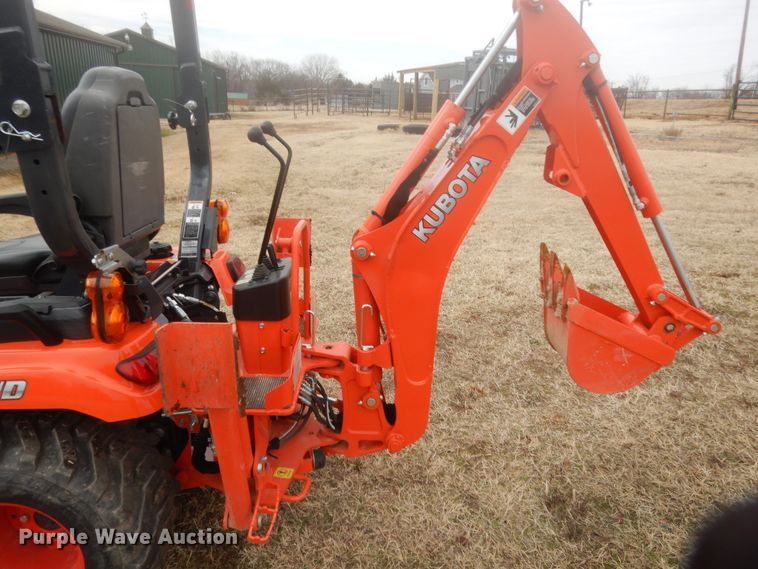 image for item HG9764 2018 Kubota BX23S  MFWD tractor