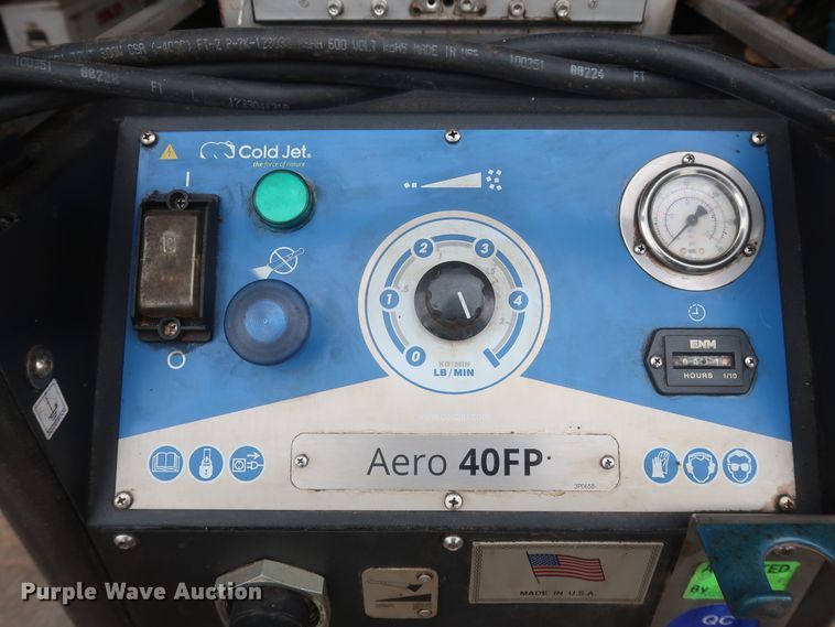 image for item HK9633 2018 Cold Jet Aero 40FP  dry ice blasting machine