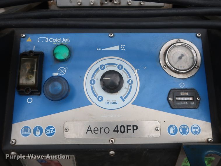 image for item HK9634 2016 Cold Jet Aero 40FP  dry ice blasting machine