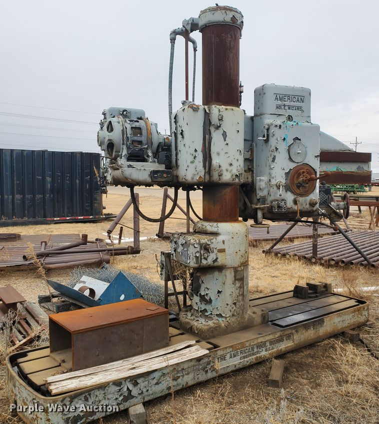 image for item HW9584 American Tool Works Hold Wizard radial arm drill