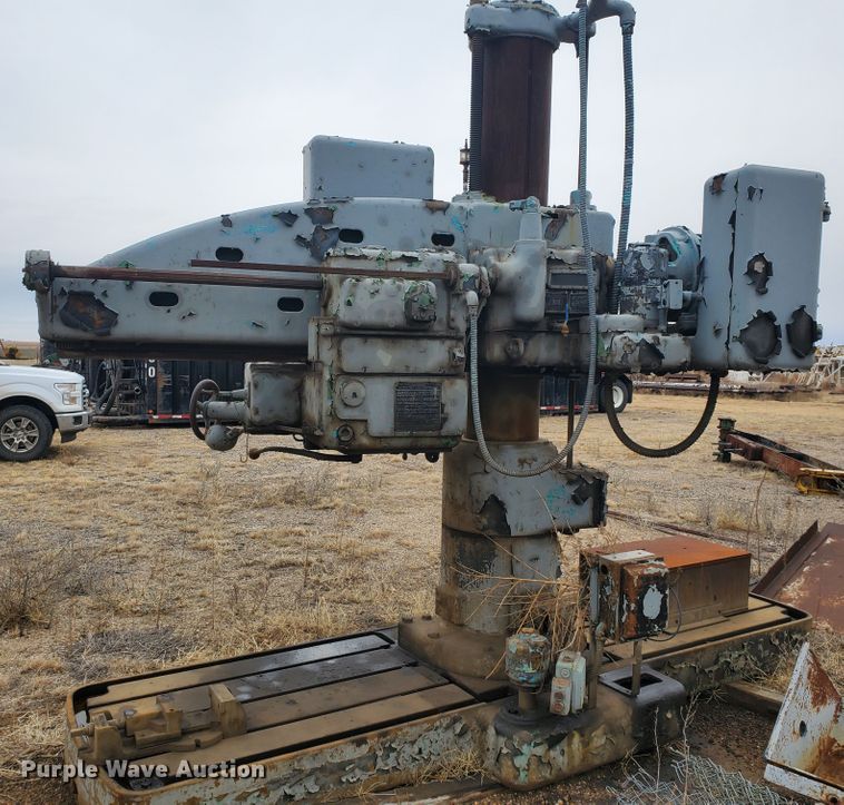 image for item HW9584 American Tool Works Hold Wizard radial arm drill