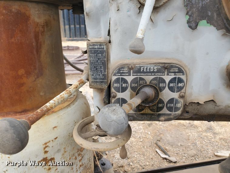 image for item HW9584 American Tool Works Hold Wizard radial arm drill