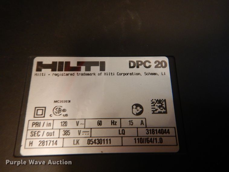 image for item HW9761 Hilti DG150  concrete grinder