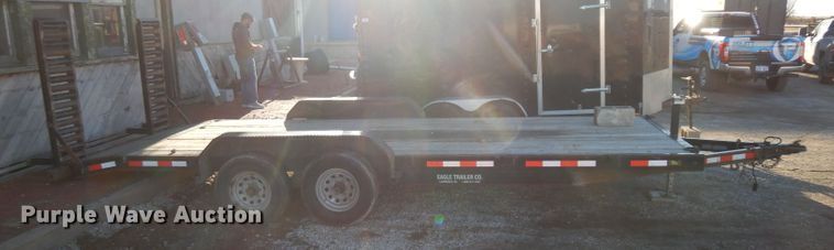 image for item IG9088 2014 Eagle utility trailer