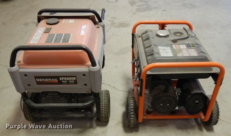 image for item IG9095 (2) Generac generators