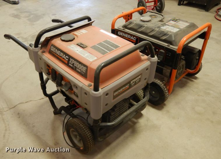 image for item IG9095 (2) Generac generators
