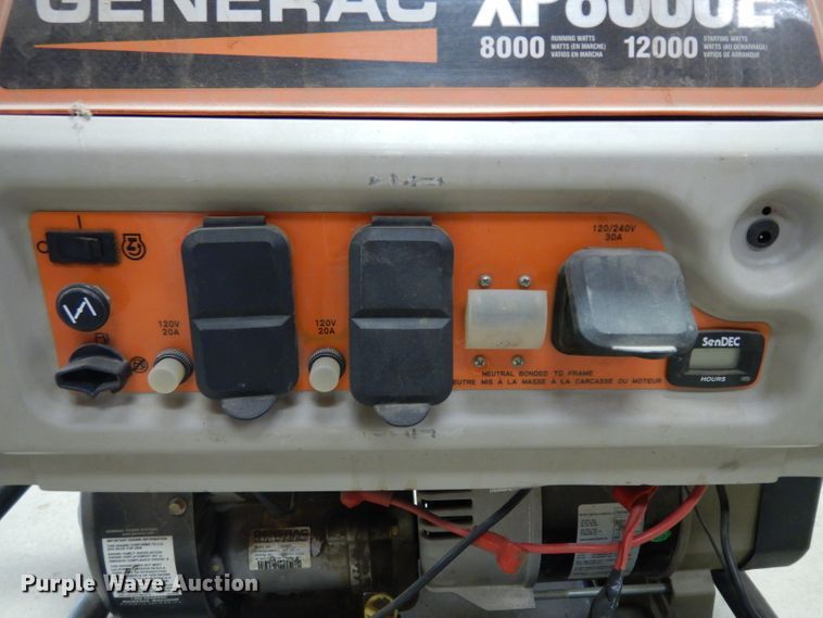 image for item IG9095 (2) Generac generators