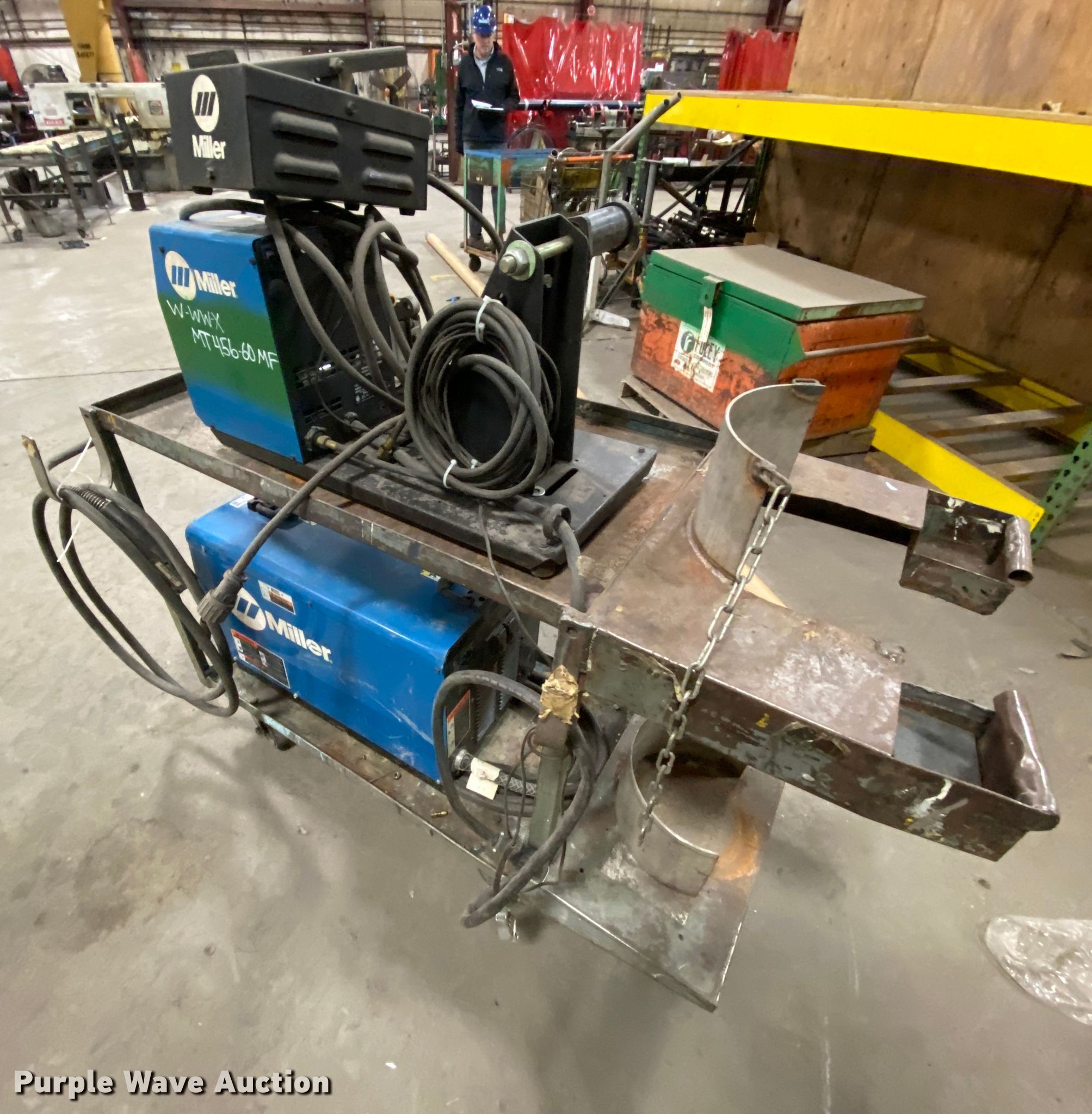 Miller XMT 456 CC/CV DC inverter arc welder in Kansas City, MO Item EL9718 sold Purple Wave