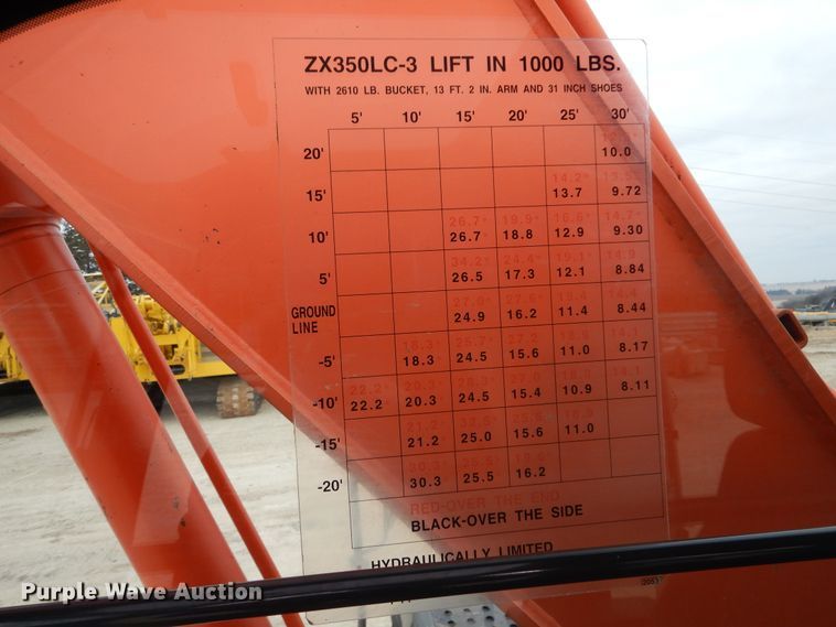 image for item AF9904 2006 Hitachi ZX350LC-3  excavator