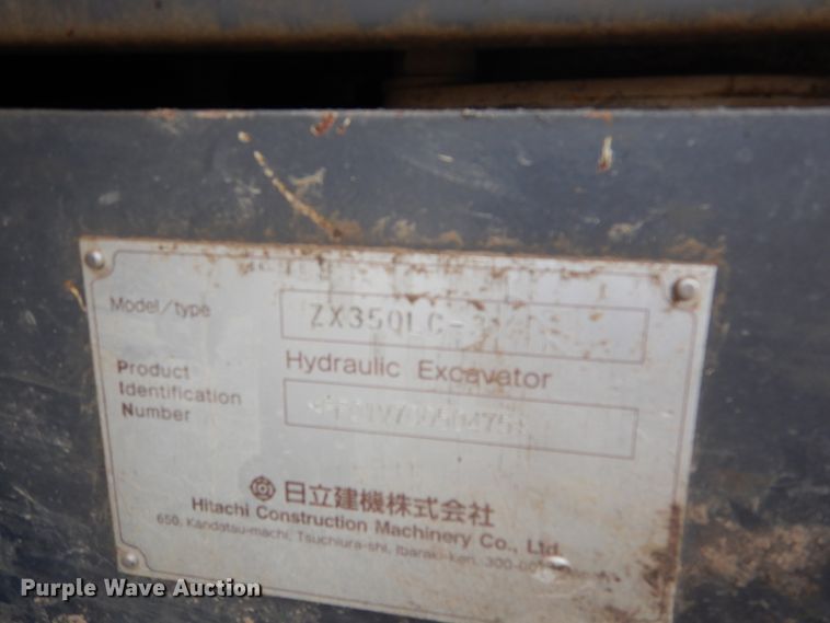 image for item AF9904 2006 Hitachi ZX350LC-3  excavator