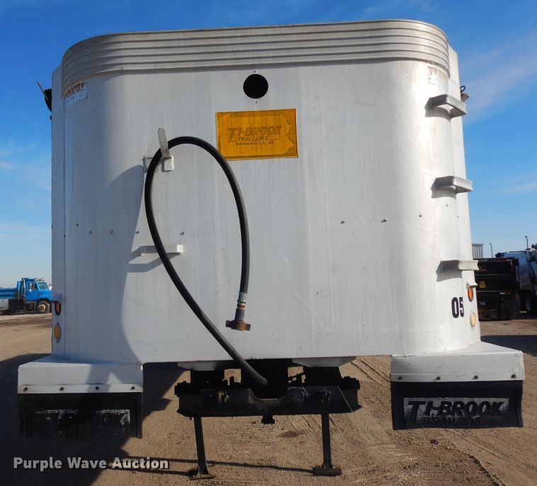 image for item DF6741 1983 Ti-Brook end dump trailer