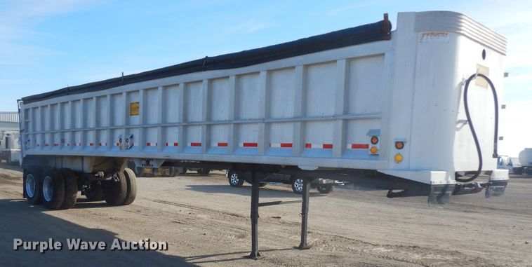 image for item DF6741 1983 Ti-Brook end dump trailer