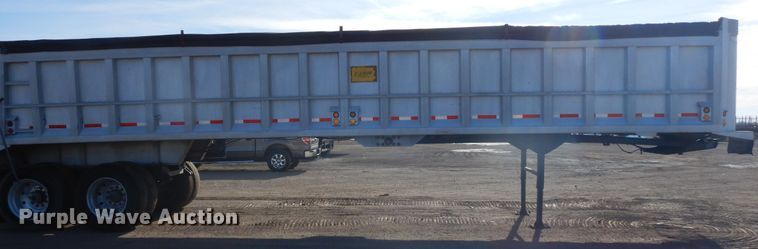 image for item DF6741 1983 Ti-Brook end dump trailer