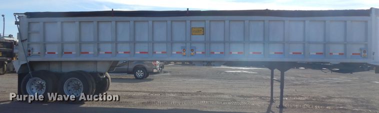 image for item DF6741 1983 Ti-Brook end dump trailer