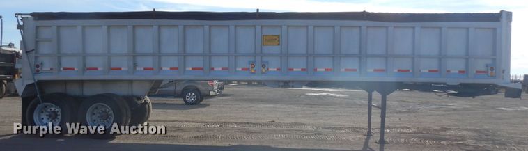 image for item DF6741 1983 Ti-Brook end dump trailer