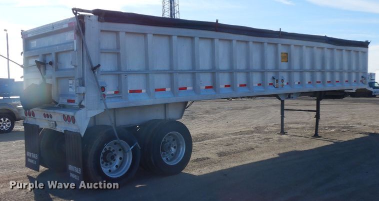 image for item DF6741 1983 Ti-Brook end dump trailer