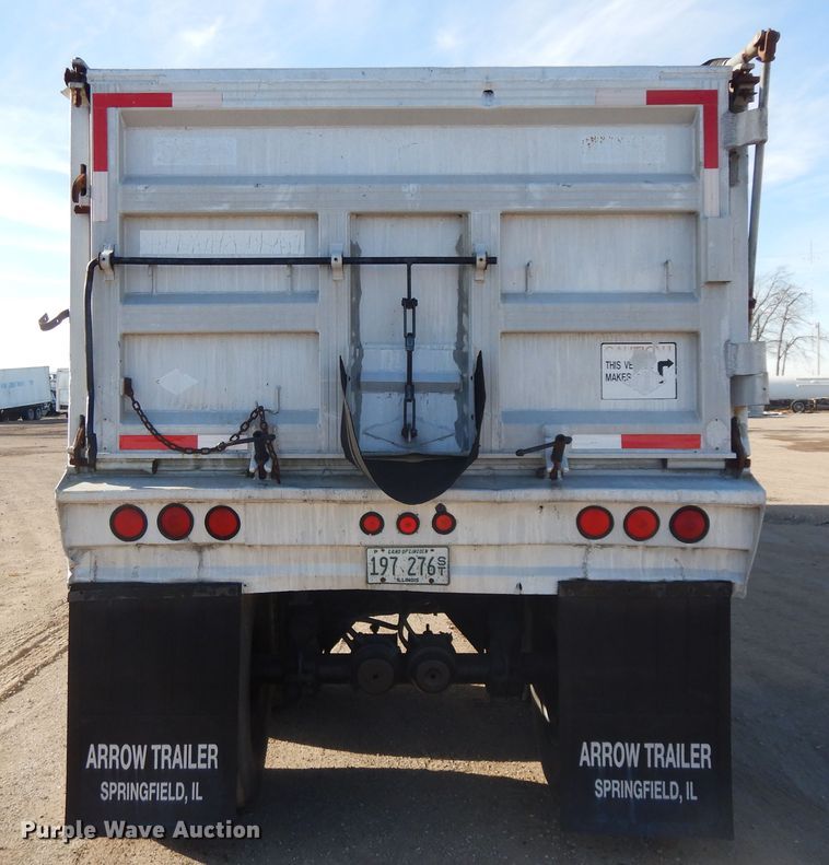image for item DF6741 1983 Ti-Brook end dump trailer