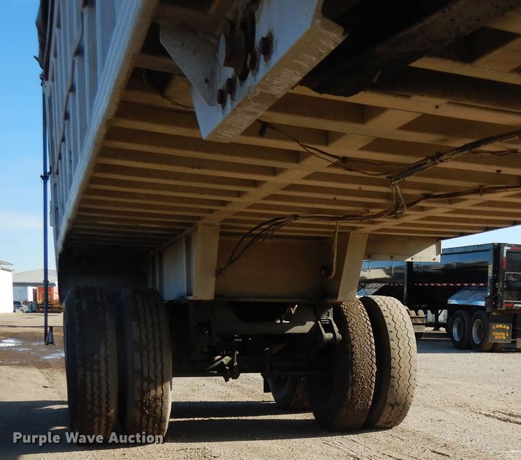 image for item DF6741 1983 Ti-Brook end dump trailer