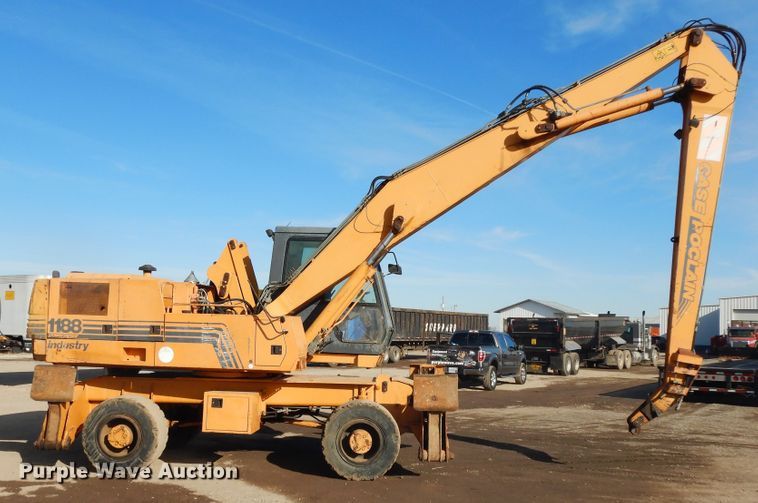 image for item DF6742 1988 Case 1188P  wheeled excavator