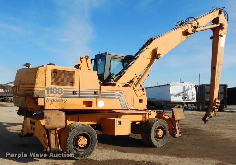 image for item DF6742 1988 Case 1188P  wheeled excavator