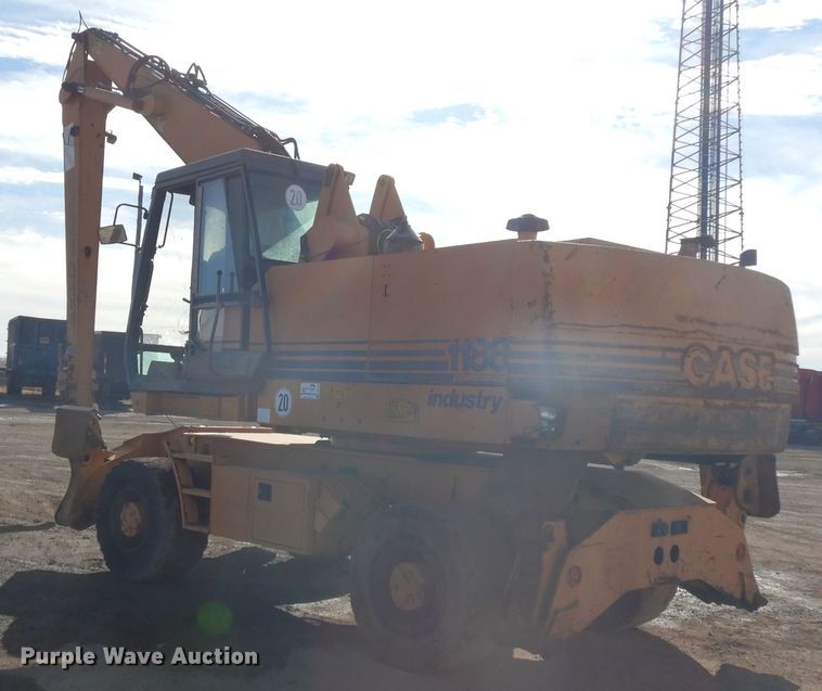 image for item DF6742 1988 Case 1188P  wheeled excavator