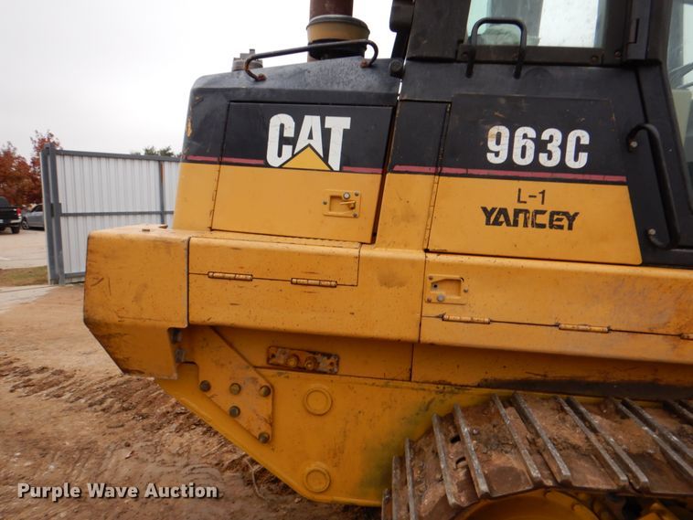 image for item DH5430 2001 Caterpillar 963C  track loader