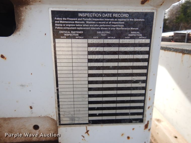 image for item DI3642 2006 Ford F750 Super Duty  forestry bucket truck