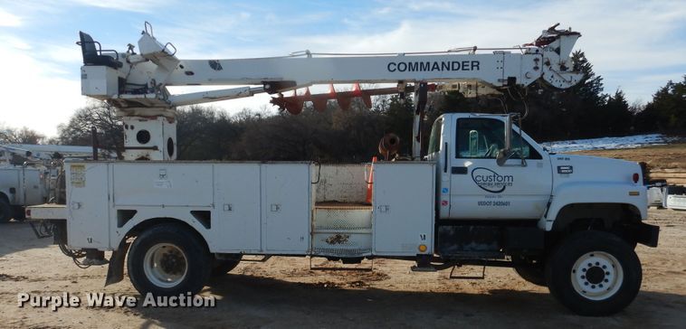 image for item DI3644 2002 GMC C8500  digger derrick truck