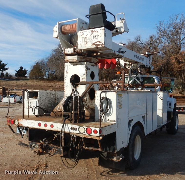 image for item DI3644 2002 GMC C8500  digger derrick truck