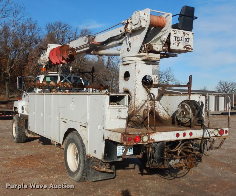 image for item DI3644 2002 GMC C8500  digger derrick truck