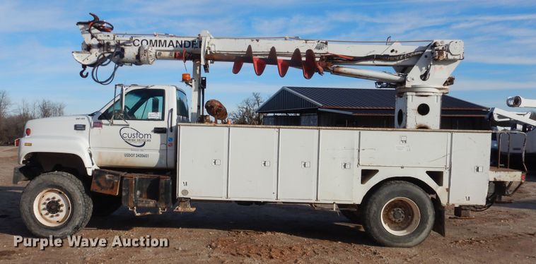 image for item DI3644 2002 GMC C8500  digger derrick truck
