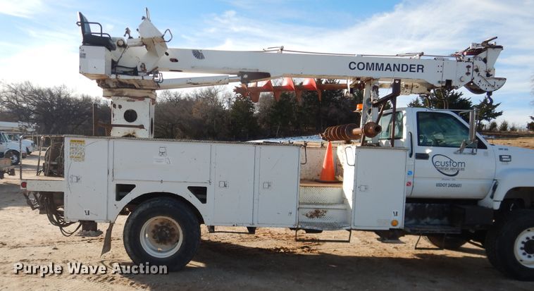 image for item DI3644 2002 GMC C8500  digger derrick truck