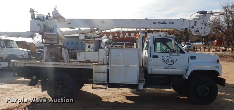 image for item DI3645 2001 GMC C7500  digger derrick truck